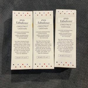 3 EVO FABULOSO COLOR CONDITIONERS Chestnut